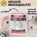 Kletterlehrer Tasse Geschenk für Kletterlehrer Geburtstag Lustiger Spruch Kaffee-Becher Was Ist Deine Superkraft Rosa Trendation