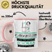 Klangkünstlerin Weil Es Keinen Schöneren Beruf Gibt Tasse Geschenk für Eine Klangkünstlerin Lustig Rosa Trendation