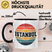 Istanbul Türkei Tasse Geschenk Lustige Geschenkidee Spruch Schwarz Trendation