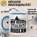 Mir Reichts Ich Geh Rudern Tasse Geschenk Für Ruderer Kaffee-Becher Blau Trendation