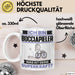 Bocciapieler Tasse Geschenk für Bocciapieler Geburtstag Lustiger Spruch Kaffee-Becher Was Ist Deine Superkraft Weiß Trendation