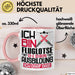 Fluglotse Ausbildung Tasse Geschenk Ich Bin Fluglotse In Der Ausbildung Ich Darf Das Geschenkidee Spruch Rosa Trendation