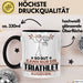 Triathlet Geschenk Tasse So Gut Kann Nur Ein Triathlet Aussehen Geschenkidee Kaffee-Becher Schwarz Trendation