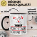 Geschenk für Rodeo-Cowgirl Tasse Lustige Geschenkidee Geburtstag Ich Bin Rodeo-Cowgirl Ich Darf Das Trendation