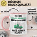 Mountainbiker Geschenk Tasse Lustiger Spruch Ich Bin Mountainbiker Warum Weil Ich Es Kann Geschenkidee Bester Mountainbiker Geburtstag Kaffee-Becher Rosa Trendation