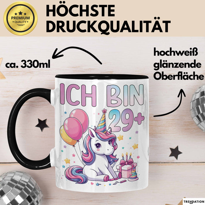 30. Geburtstag Frauen Geschenkidee 30Er Freundin Geschenk Ich Bin 29+ Trendation