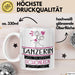Tänzerin Weil Es Keinen Schöneren Beruf Gibt Tasse Geschenk für Eine Tänzerin Lustig Weiß Trendation
