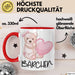 Tasse Teddybär mit Herz lustiges Geschenk für Kinder oder Valentinstag Rot Trendation