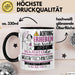 Musiktechnikerin Tasse Geschenk Lustiger Spruch Bitte Erheben Sie Sich Seine Majestät Die Musiktechnikerin Betritt Den Raum Schwarz Trendation