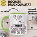 Squash-Spielerin Tasse Geschenk Ich Bin Squash-Spielerin Und Du So Geschenkidee Lustiger Spruch Becher Grün Trendation