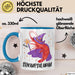 Shrimp-Liebhaber Tasse Geschenk Shrimpsalabim Geschenkidee Zauberer Becher Blau Trendation
