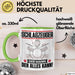Schlagzeuger Tasse Geschenk für Schlagzeuger Der Mann Der Alles Kann Geschenkidee zum Geburtstag Grün Trendation