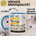 Bogenschützin Tasse Geschenk Spruch Wer Will Schon Prinzessin Sein Wenn Man Auch Bogenschützin Sein Kann Blau Trendation