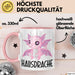 Hausdrache Tasse Geschenk Becher Rosa Trendation