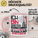 Sanitär- und Heizungstechniker Ausbildung Tasse Geschenk Ich Bin Sanitär- und Heizungstechniker In Der Ausbildung Ich Darf Das Geschenkidee Spruch Rosa Trendation