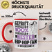 Hip-Hop-Fan Geschenk Lustiger Spruch für Hip-Hop-Fan Geschenkidee Bester Hip-Hop-Fan Der Welt Rot Trendation