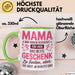 Mama Muttertag Tasse Becher Geschenk Lustige Geschenkidee Spruch Mama Wir Haben Versucht Für Dich Das Beste Geschenk Zu Finden Grün Trendation