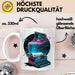 Sci Fi Autor Tasse Geschenkidee für Zukunftswelten Weiß Trendation