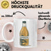 Kombucha Trinker Tasse Geschenkidee Darmgesundheit Liebhaber Weiß Trendation