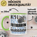 Fotografin Ausbildung Start Geschenk Tasse Ich Bin Fotografin In Der Ausbildung Ich Darf Das Kaffee-Becher Geschenkidee Grün Trendation