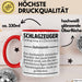 Schlagzeug-Spieler Geschenk Drummer Tasse Geschenkidee Spruch Schlagzeuger Definition Schlagzeuger Rot Trendation
