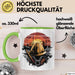 Bauarbeiter Tasse Geschenkidee für Bauarbeiter Grün Trendation