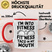 Tacos Liebhaber Tasse Geschenk Lustige Geschenkidee Spruch Fitness Taco In My Mouth Rot Trendation