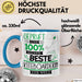 Beste Kiteboarderin Der Welt Tasse Geschenk für Eine Kiteboarderin Geprüft Und Sicher Geschenkidee Geburtstag Weihnachten Blau Trendation