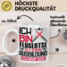 Fluglotse Ausbildung Tasse Geschenk Ich Bin Fluglotse In Der Ausbildung Ich Darf Das Geschenkidee Spruch Weiß Trendation