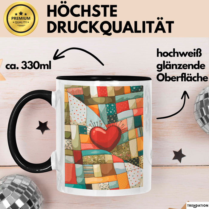 Quilter Tasse Geschenk Lustige Geschenkidee Spruch Für Patchwork Fans Trendation