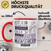 Musiklehrerin Geschenk Becher Tasse Gott Schuf Alle Menschen Gleich Nur Die Besten Durfeten Musiklehrerin Werden Geschenkidee Lustig Rot Trendation