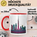 Dubai VAE Burj Khalifa Tasse Geschenk Lustige Geschenkidee Spruch Rot Trendation