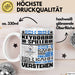Keyboard-Spieler Geschenk Tasse Geschenkidee für Keyboard-Spieler Geburtstag Lustig Ich Bin Keyboard-Spieler Ich Kann Es Dir Erklären Aber Nicht Für Dich Verstehen Weiß Trendation