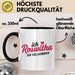 Roswitha Tasse Geschenk Ich Bin Vollkommen Roswitha Geschenkidee Geburtstag Schwarz Trendation