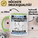Tierverhaltenstherapeut Tasse Geschenk für Tierverhaltenstherapeut Geburtstag Lustiger Spruch Kaffee-Becher Was Ist Deine Superkraft Grün Trendation