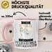 Pferderennen-Enthusiastin Tasse Geschenk Becher Stark Attraktiv Furchtlos Pferderennen-Enthusiastin Lustige Geschenkidee Rosa Trendation