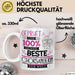 Chorsängerin Geschenk Becher Tasse Gott Schuf Alle Menschen Gleich Nur Die Besten Durfeten Chorsängerin Werden Geschenkidee Lustig Weiß Trendation