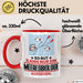 Meeresbiologe Geschenk Tasse So Gut Kann Nur Ein Meeresbiologe Aussehen Geschenkidee Kaffee-Becher Rot Trendation