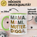 Mama Muttertag Tasse Becher Geschenk Lustige Geschenkidee Spruch Mama Mami Mutter Digga Grün Trendation