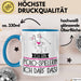 Geschenk für Polo-Spielerin Tasse Lustige Geschenkidee Geburtstag Ich Bin Polo-Spielerin Ich Darf Das Blau Trendation