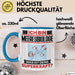 Meeresbiologe Tasse Geschenk für Meeresbiologe Geburtstag Lustiger Spruch Kaffee-Becher Was Ist Deine Superkraft Blau Trendation