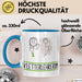 Geschenk für Kletterlehrerin Tasse Lustige Geschenkidee Geburtstag Ich Bin Kletterlehrerin Ich Darf Das Blau Trendation