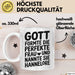 Hannelore Tasse Geschenk Gott Formte Die Perfekte Frau Hannelore Geschenkidee Weiß Trendation