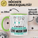 Live-Musik-Fan Geschenk Tasse So Gut Kann Nur Ein Live-Musik-Fan Aussehen Geschenkidee Kaffee-Becher Grün Trendation