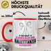 Balletttänzer Geschenk Tasse So Gut Kann Nur Ein Balletttänzer Aussehen Geschenkidee Kaffee-Becher Rot Trendation