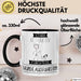 Hundeausführerin Tasse Geschenk Becher Stark Attraktiv Furchtlos Hundeausführerin Lustige Geschenkidee Trendation