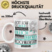 Rockmusikerin Geschenk Becher Tasse Gott Schuf Alle Menschen Gleich Nur Die Besten Durfeten Rockmusikerin Werden Geschenkidee Lustig Weiß Trendation