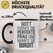 Birgit Tasse Geschenk Gott Formte Die Perfekte Frau Birgit Geschenkidee Schwarz Trendation