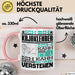Kajaklehrer Geschenk Kaffee-Tasse Geschenkidee für Kajaklehrer Ich Bin Kajaklehrer Ich Kann Es Dir Erklären Jedoch Nicht Für Dich Verstehen Spruch Lustig Rosa Trendation