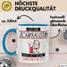 Journalistin Geschenk Tasse Ich Bin Journalistin Was Ist Deine Superkraft Geschenkidee Lustig Geburtstag Weihnachten Blau Trendation